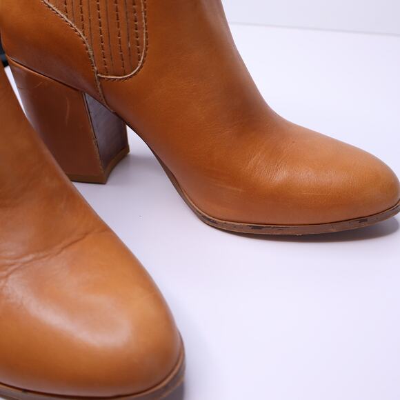 KELSI DAGGER Brooklyn West Ankle Boot Sienna Heeled Leather Chelsea Women's 6 - Picture 6 of 10
